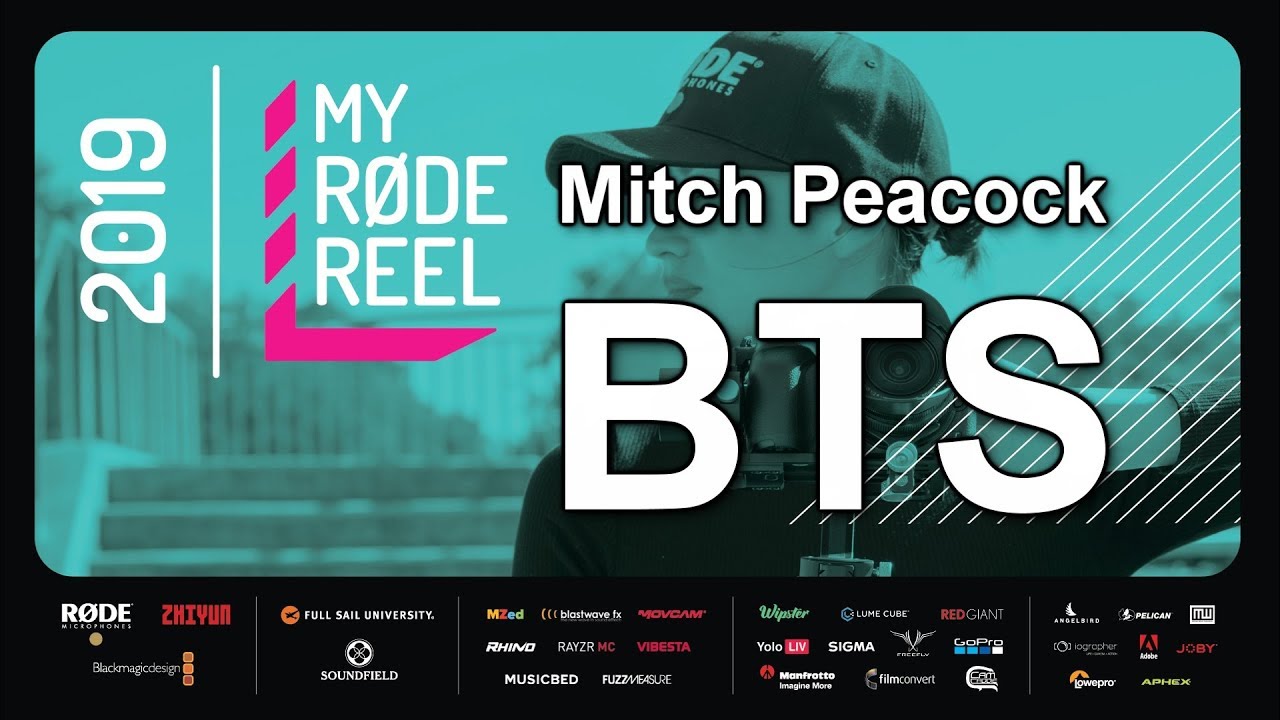 My RØDE Reel 2019 - Mitch Peacock BTS