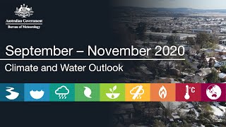 Climate and Water Outlook for spring 2020, issued 27 August 2020