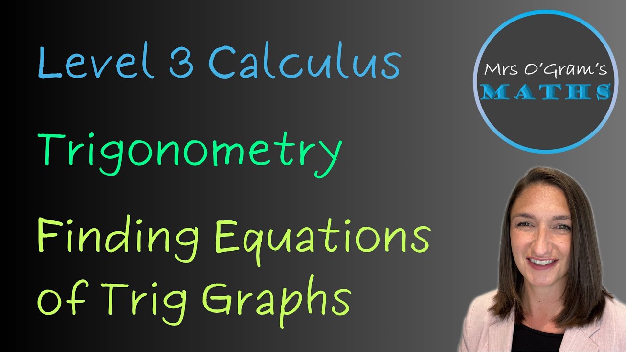 Finding Equations of Trig Graphs - YouTube