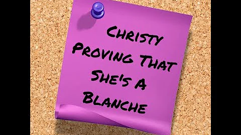 True Crime and Cocktails: Christy Being a Blanche