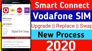 Vodafone Sim Replacement New Process || Vodafone Sim Swap Kaise Kare || Vodafone Sim Activation