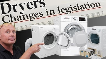 Tumble Dryers the Shocking Truth About Heat Pump vs Vented & Condenser, NEW LEGISLATION!