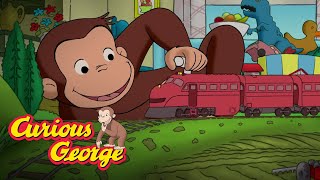 Train Time 🐵 Curious George 🐵Kids Cartoon 🐵 Kids Movies 🐵Videos for Kids