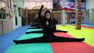 Ninja wanita Iran sedang berlatih | Berita Saluran 4