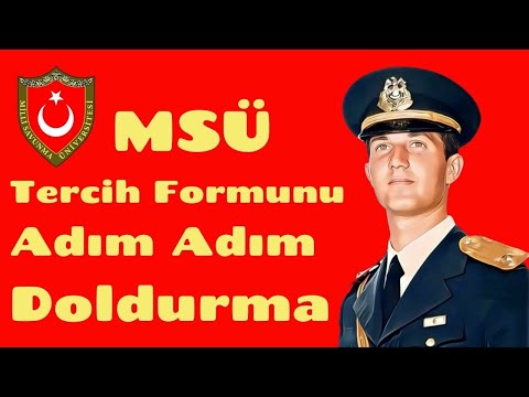 MSÜ Tercih Formunu Doldurma Sırası ve Dikkat Etmemiz Gereken Hususlar