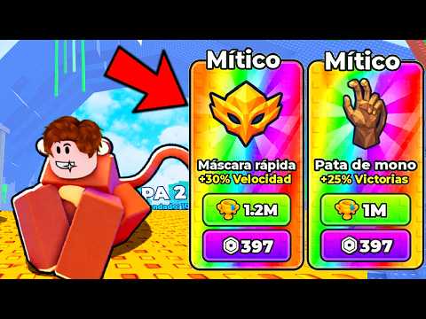 Thumbnail for COMIENZO de 0 SOLO con ITEMS MITICOS SECRETOS de ROBUX en +1 Escape de mono de velocidad 🐒