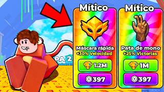 STARTING from 0 ONLY with SECRET MYTHICAL ROBUX ITEMS in +1 Speed Monkey Escape 🐒
