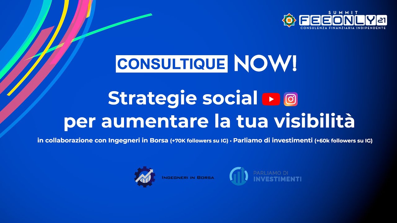 Strategie social per aumentare la tua visibilità  • FEEONLY SUMMIT 2021