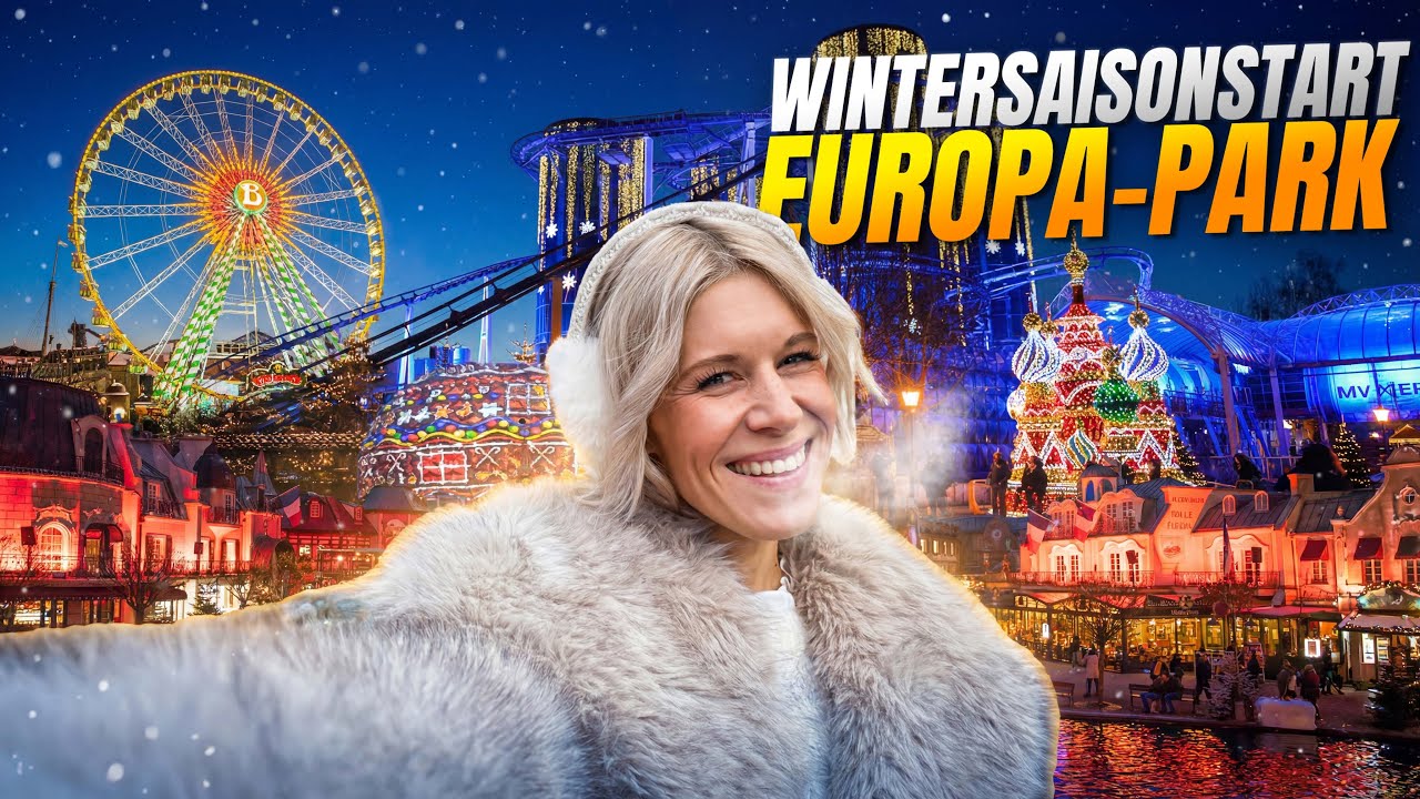 Europa-Park Vlog 🎄 - Wintersaisonstart 2025 mit neuem Themenbereich & 4D-Film!
