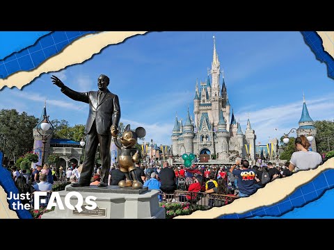 Why is Disney suing Florida Gov. Ron DeSantis? Here's what we know. | JUST THE FAQS
