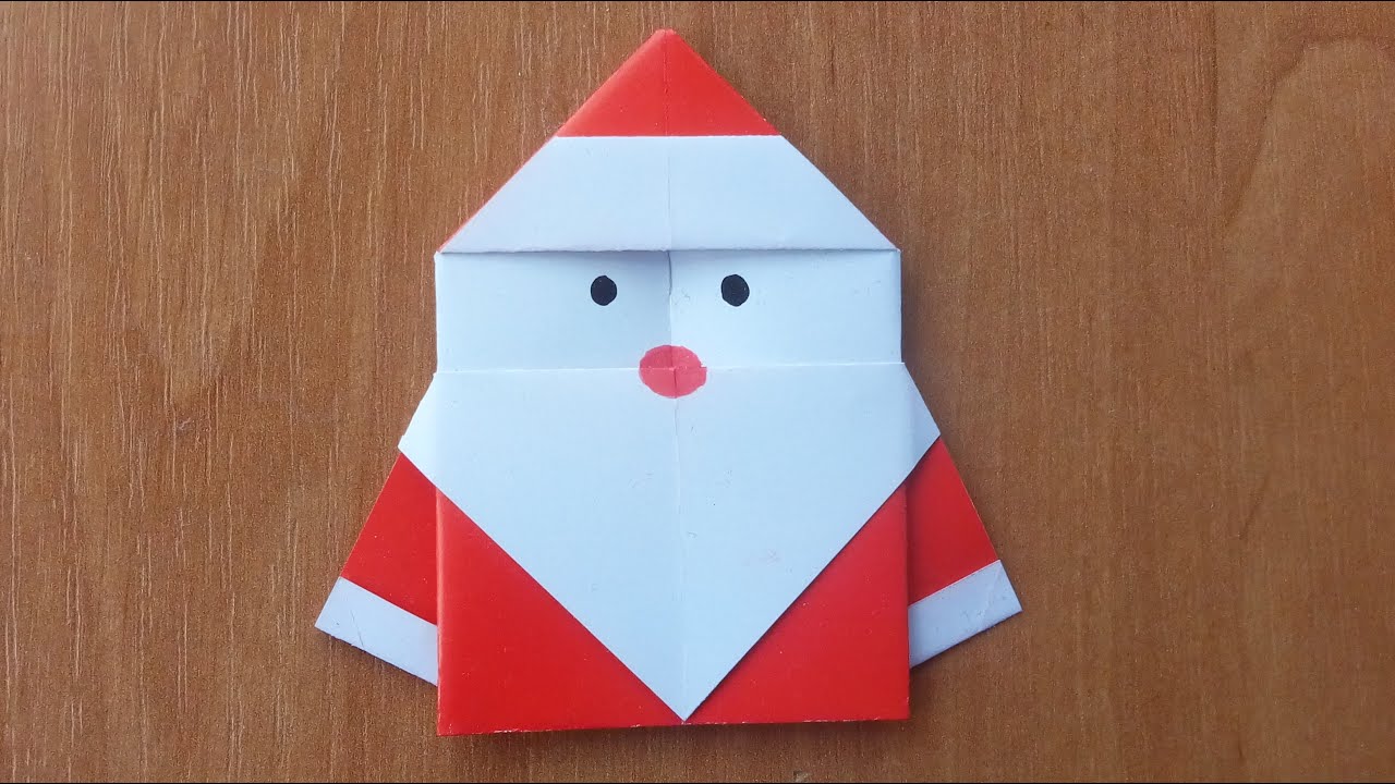 Дед Мороз из БУМАГИ (54 поделки для детей). | Семейная Кучка
