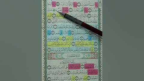 روابط سورة الإنفطار