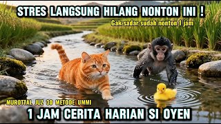 Bikin Nagih❗ 🌿 Cerita Harian Si Oyen & Murottal Juz 30 Metode Ummi