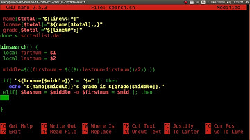 Binary Search - Tutorial with SHELL - Matching Students to Grades