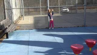 Emily Playing Football