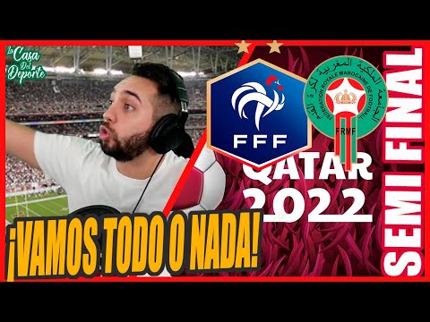 FRANCIA VS MARRUECOS PRONÓSTICO 🏆 | MUNDIAL QATAR 2022 | SEMIFINAL | APUESTAS MUNDIAL | APUESTA