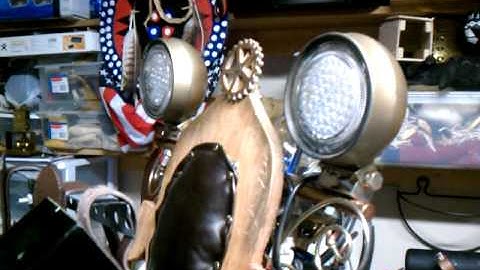 Steampunk jetpack - 12v electrical system