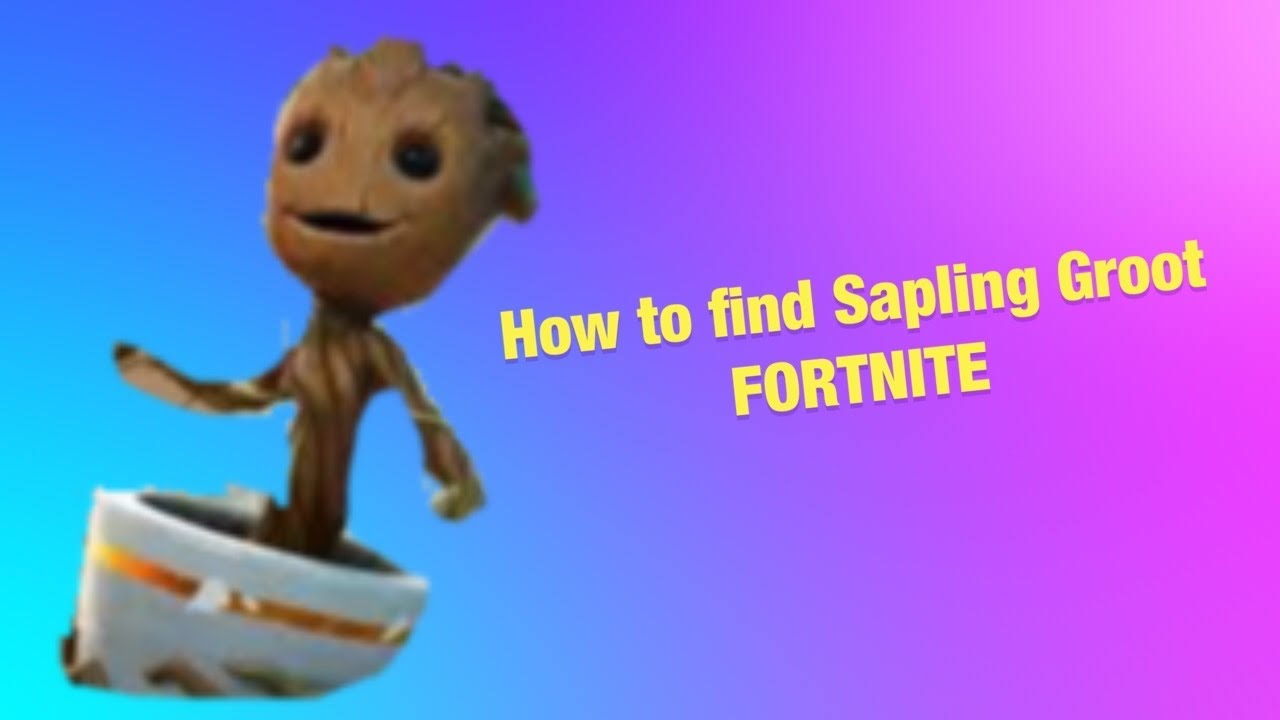 How to get Baby Groot FORTNITE YouTube