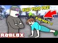 НУБИК ТРЕНИРУЕТ НУБИКА! ДЕРЗКИЕ КАЧКИ Симулятор качка РОБЛОКС! ROBLOX