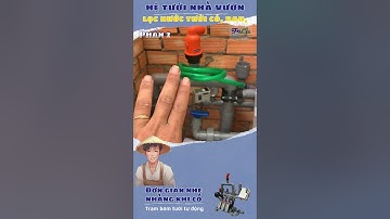 Tận hưởng sản phẩm tưới nước tự động tốt nhất cho vườn của bạn #shorts