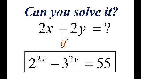 Math Olympiad Question | Level 2