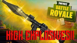Fortnite Battle Royale - **NEW** MORE HIGH EXPLOSIVES!! - PENTA-ROCKET!! OG - OLD SCHOOL