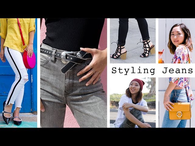Styling 5 Different Jeans | Denim Lookbook 2018