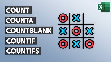 How to Count Cells in Excel - COUNT, COUNTA, COUNTBLANK, COUNTIF, COUNTIFS Functions