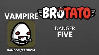 Brotato - Vampire (Danger 5) with spiky shields