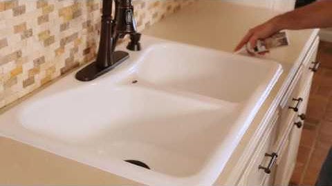How to Caulk a Kitchen or Bath without a Caulking Gun