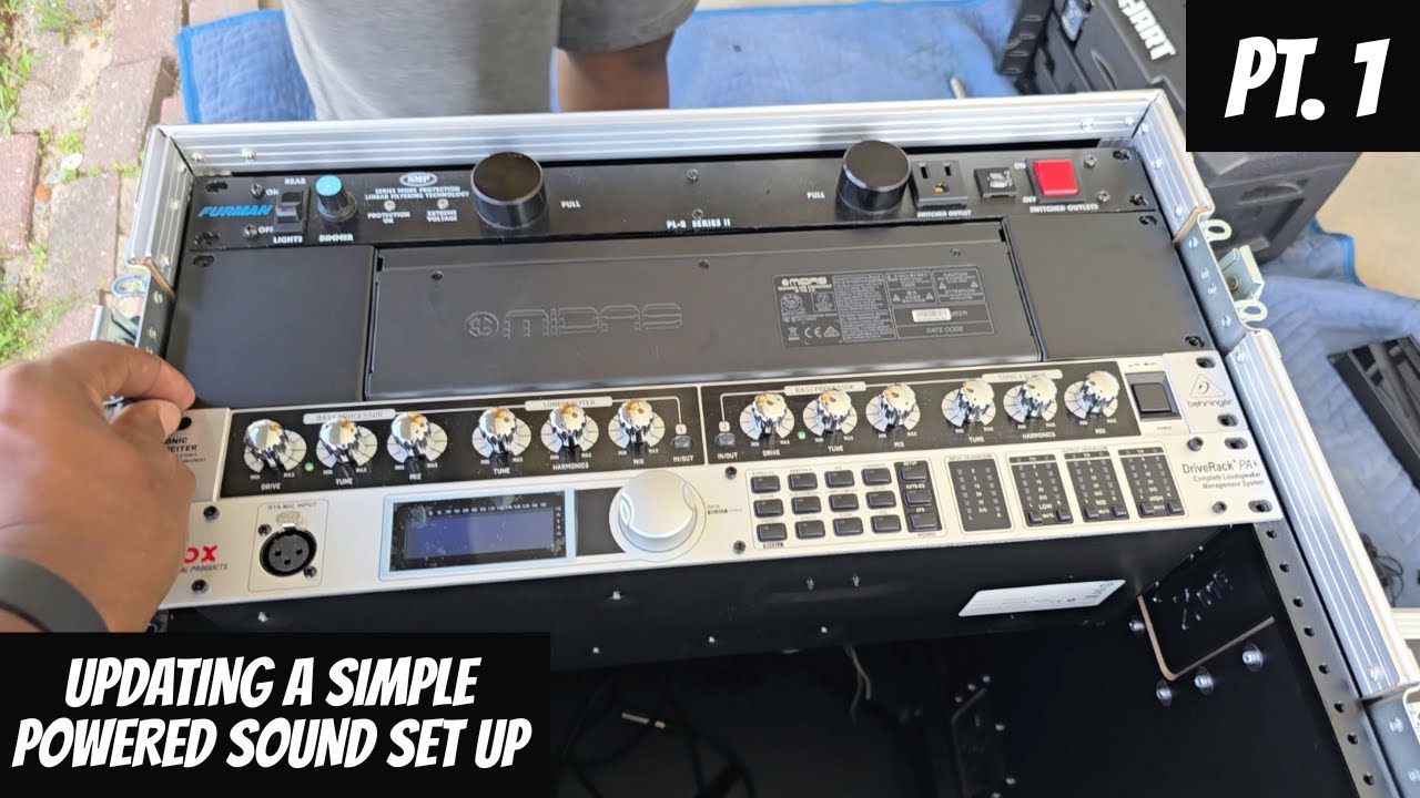 UPDATING A SIMPLE POWER SOUND SYSTEM SET UP - YouTube