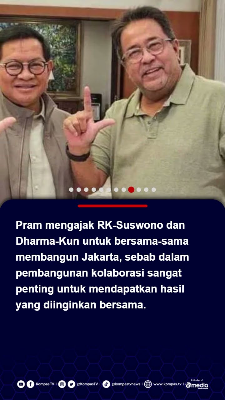 100 Hari Pertama Pramono Bakal Selesaikan Masalah di Kampung Bayam dan Tanah Merah #pramonoanung