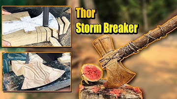 Điêu khắc, Chạm Trổ Rìu Stormbreaker Của Thor cực chất