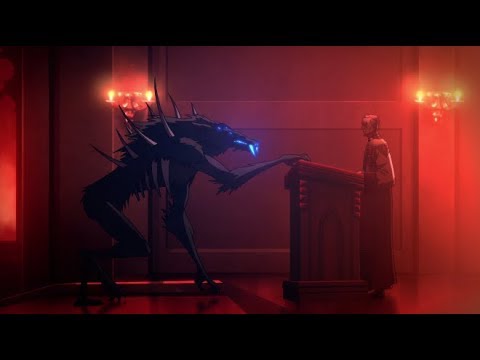 Netflix Dracula Castlevania Demon Inside of Church Bishop