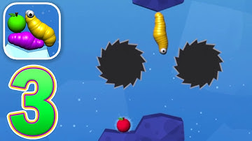 Slug ALL LEVELS! - Gameplay Walkthrough Part 3 - ( iOS / Android Voodoo Game)