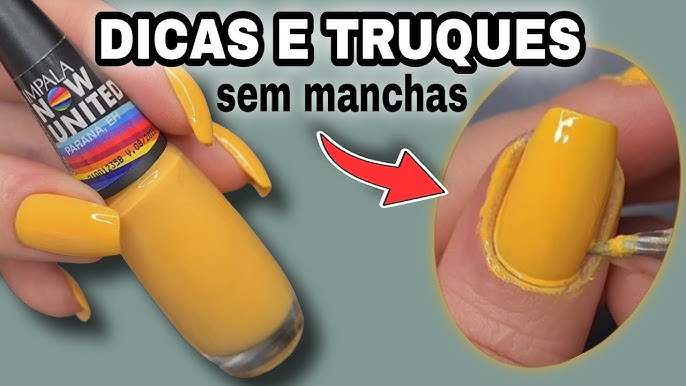 Lara 🩺 on X: Indo pintar o tubo amarelo das canetas com esmalte 😃😃   / X