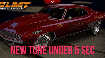 NEW TUNE UNDER 5 SECONDS IN NO LIMIT 2.0 DRAG RACING