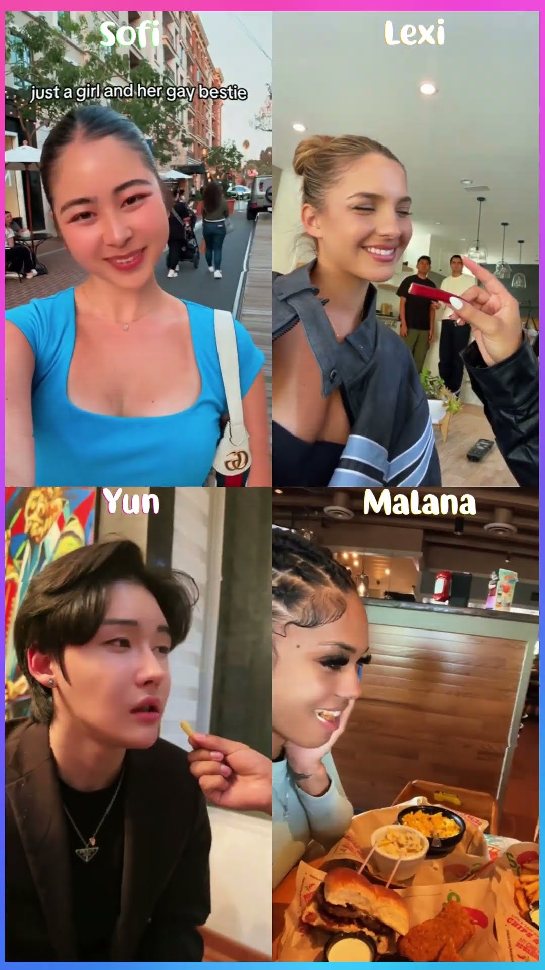 Dilemma - Sofi x Lexi x Yun x Malana #shorts #dance #tiktok