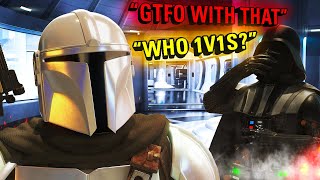 They Didn't Want To 1V1.....So We Destroyed Them In a 2V2! (Battlefront 2)