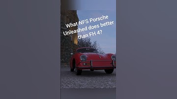 What Porsche Unleashed does better than FH 4? #racing #forzahorizon4 #nfs #simracing #porsche