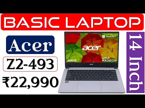 💯Acer Z2-493 Laptop Review🔥एसर लैपटॉप🔥14 Inch AMD Laptop🔥Acer Notebook🔥Best Acer Laptop under 25000