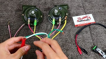 CÁCH ĐẤU RƠ LE 4 CHÂN CÒI SÊN 7S ARMY Ô TÔ XE MÁY 12V - PHUKIENKENDU.COM