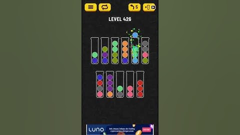 Ball sort puzzle level 426