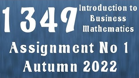 AIOU Code 1349 Solved Assignment No.1 Autumn 2022 #aiou #aiousolveassignments