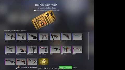 Counter Strike Snakebite Case Opening