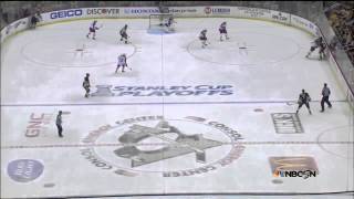 Johnson scores off Dubinsky's brilliant play