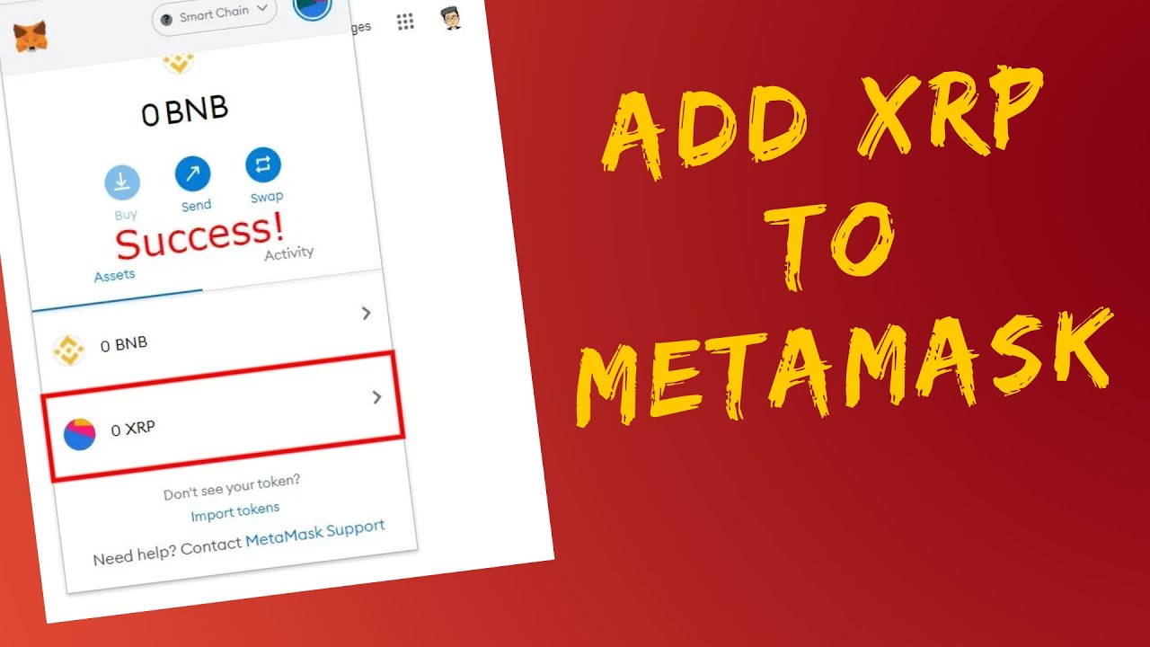 MetaMask How To Add XRP To MetaMask 2022 YouTube MetaMask How To Add XRP To MetaMask 2022 YouTube