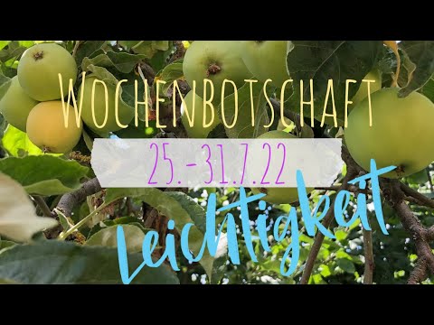 Orakel für die Woche vom 25.-31.7.2022 ☀️ Du fühlst dich leicht und kreativ.