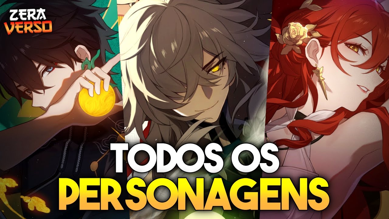 CONHECENDO A HISTÓRIA DE TODOS OS PERSONAGENS DE HONKAI STAR RAIL