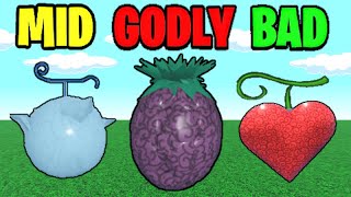 Ranking Every Fruit In One Piece Online Rebirth